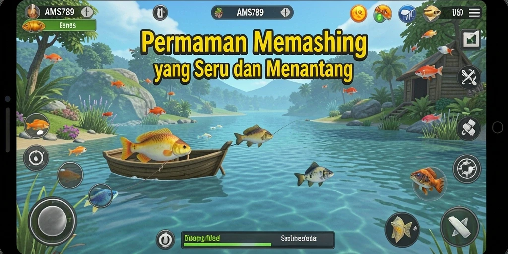 Tangkapan ikan terbesar di AMS789 dengan tampilan menakjubkan.