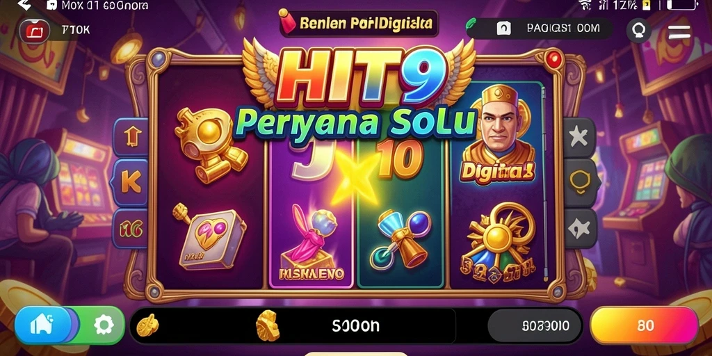 Gameplay HIT9 yang menarik dengan grafis slot yang menawan.