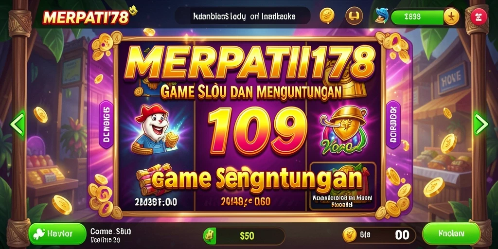 Tampilan gameplay slot yang menarik di MERPATI178.