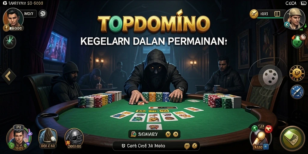 Gameplay seram dengan teka-teki mendebarkan di TOPDOMINO.