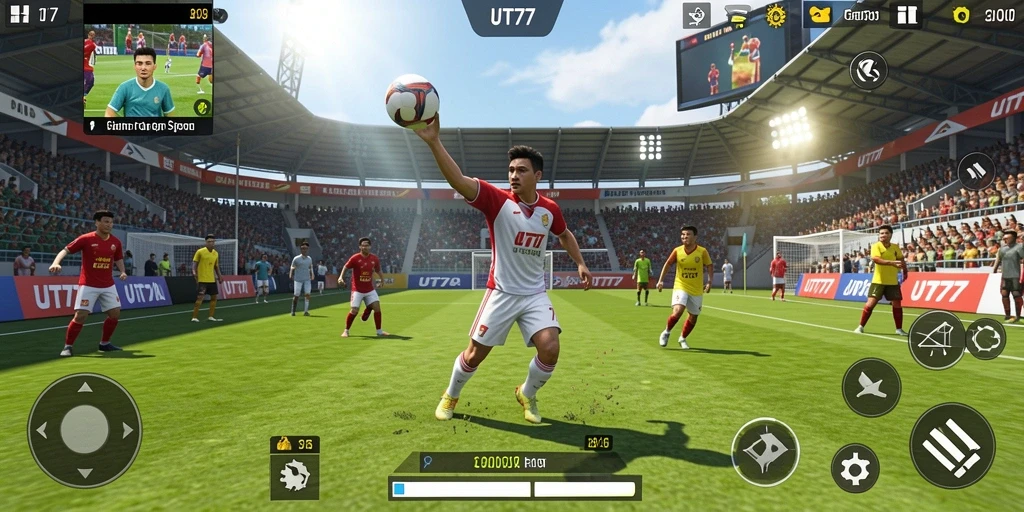 Tampilan gameplay UT77 yang menegangkan dan seru.